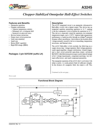  Datasheet Preview Page 1