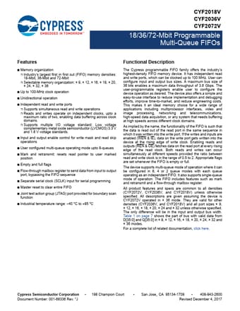  Datasheet Preview Page 1