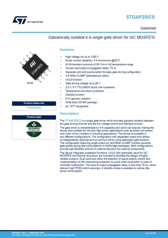  Datasheet Preview Page 1