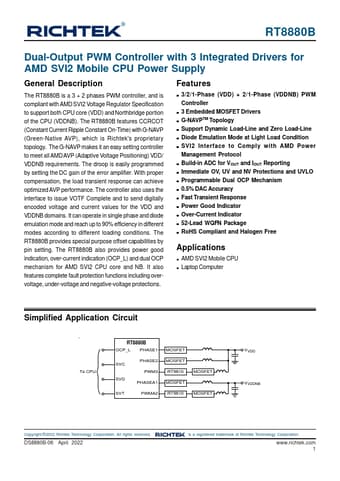  Datasheet Preview Page 1