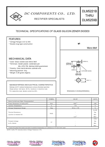  Datasheet Preview Page 1