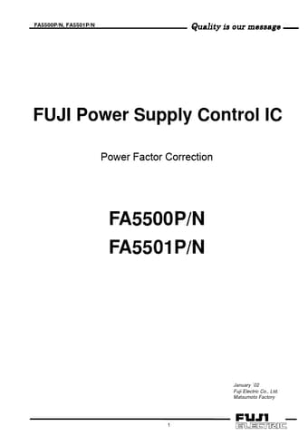  Datasheet Preview Page 1