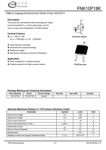  Datasheet Preview Page 1