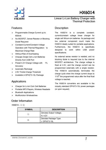  Datasheet Preview Page 1