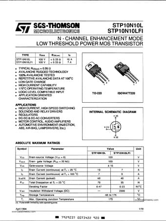  Datasheet Preview Page 1