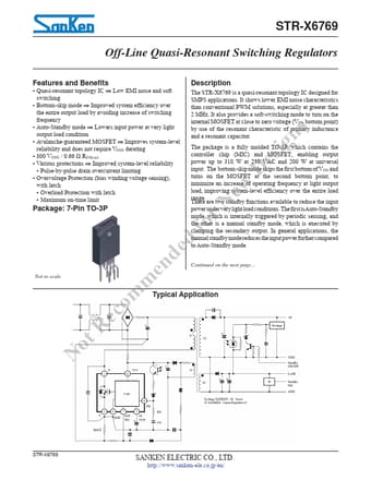  Datasheet Preview Page 1