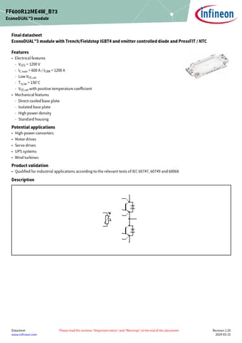  Datasheet Preview Page 1