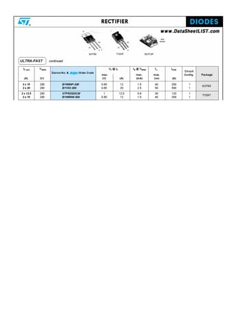  Datasheet Preview Page 1