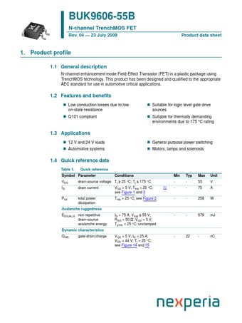  Datasheet Preview Page 1