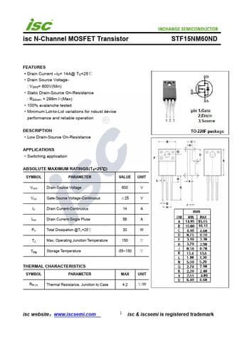  Datasheet Preview Page 1