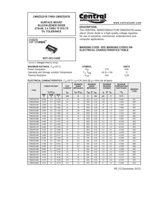  Datasheet Preview Page 1
