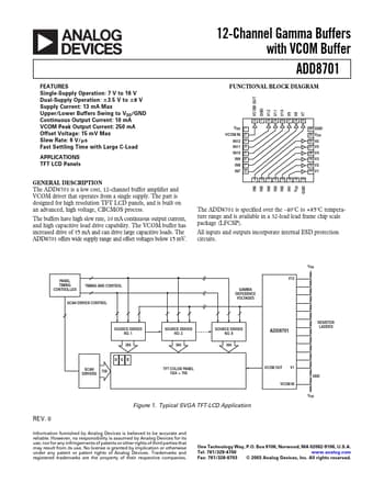  Datasheet Preview Page 1