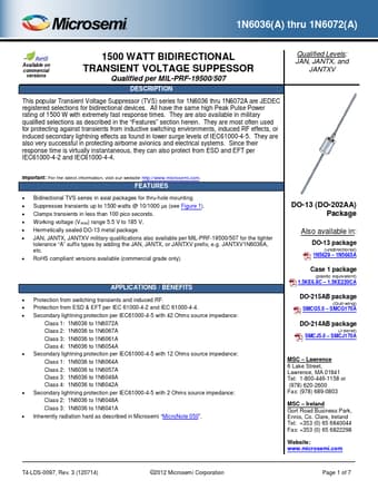  Datasheet Preview Page 1