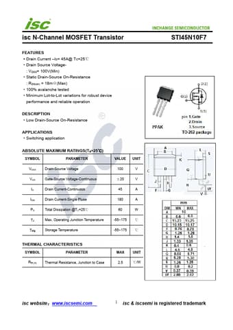  Datasheet Preview Page 1