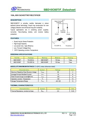  Datasheet Preview Page 1