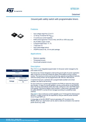  Datasheet Preview Page 1
