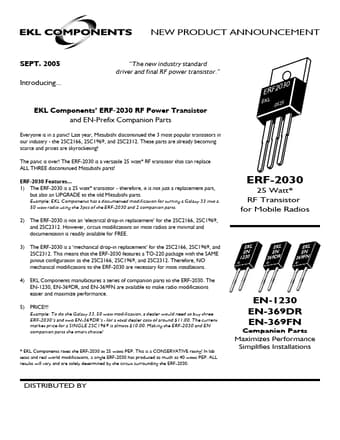  Datasheet Preview Page 1