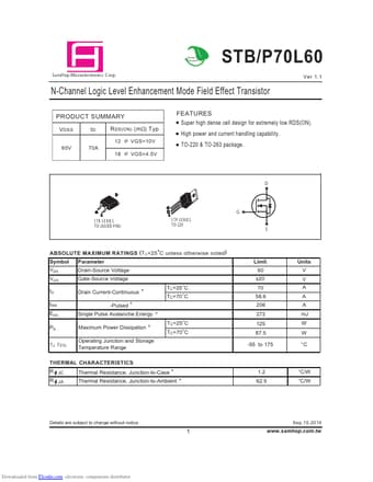  Datasheet Preview Page 1