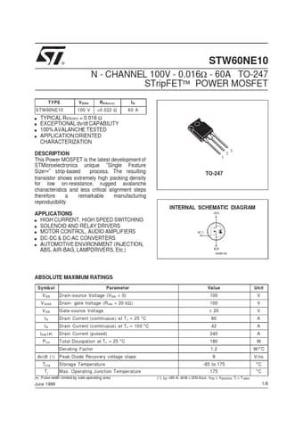  Datasheet Preview Page 1