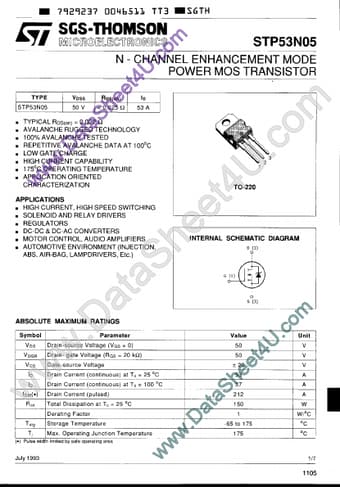  Datasheet Preview Page 1