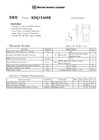  Datasheet Preview Page 1