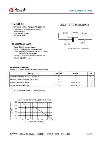  Datasheet Preview Page 1