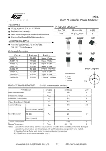  Datasheet Preview Page 1