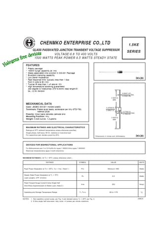  Datasheet Preview Page 1