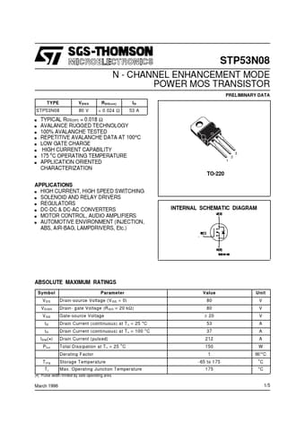  Datasheet Preview Page 1