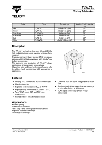  Datasheet Preview Page 1