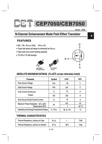  Datasheet Preview Page 1