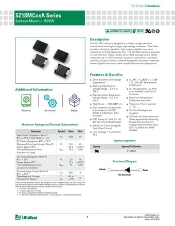  Datasheet Preview Page 1