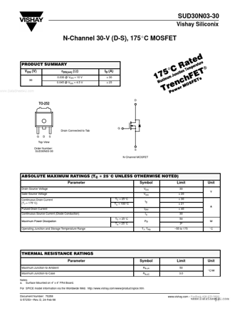  Datasheet Preview Page 1