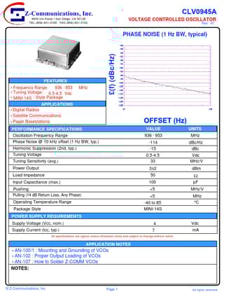  Datasheet Preview Page 1