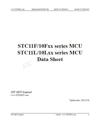  Datasheet Preview Page 1
