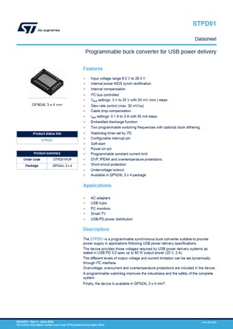 Datasheet Preview Page 1