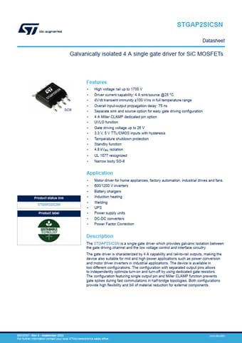  Datasheet Preview Page 1