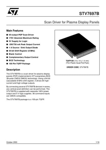  Datasheet Preview Page 1