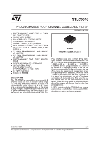  Datasheet Preview Page 1