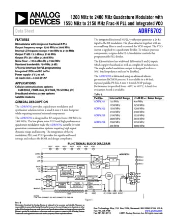  Datasheet Preview Page 1