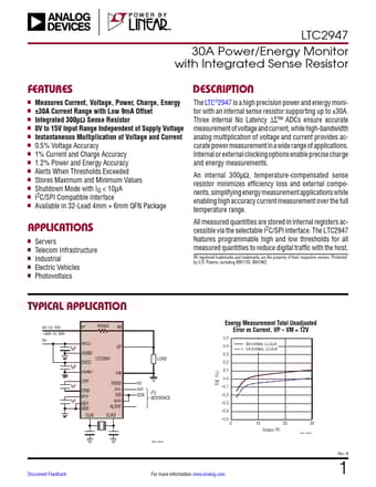  Datasheet Preview Page 1