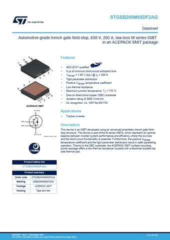  Datasheet Preview Page 1