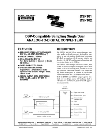  Datasheet Preview Page 1