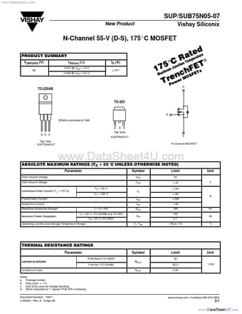  Datasheet Preview Page 1