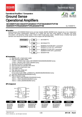  Datasheet Preview Page 1