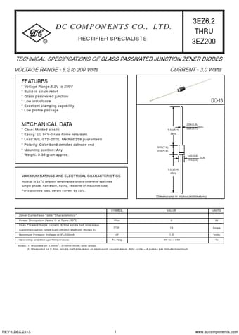  Datasheet Preview Page 1