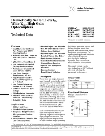  Datasheet Preview Page 1