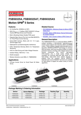  Datasheet Preview Page 1