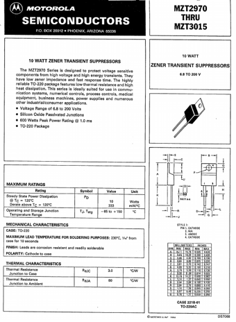  Datasheet Preview Page 1