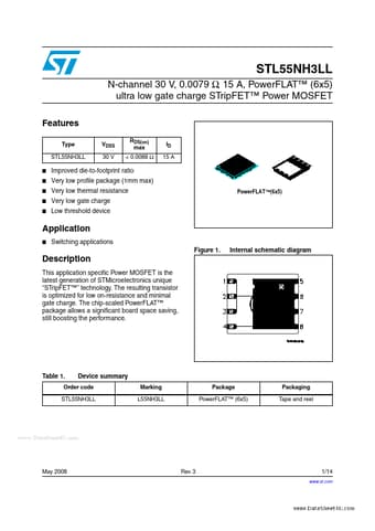  Datasheet Preview Page 1